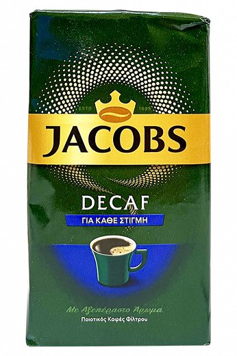 Jacobs Decaf Καφές Φίλτρου 250g