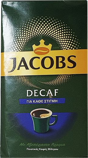 Jacobs Decaf Καφές Φίλτρου 250g