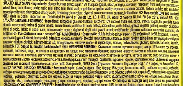 Trolli Sour Strips Mix 85g