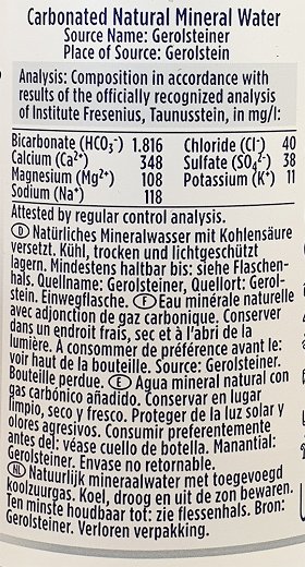 Gerolsteiner Sparkling Water 500ml