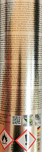 Collonil Nubuk & Velours Waterproof Σπρέι Για Καστορίνια & Nubuk Δέρματα Μπλε 200ml