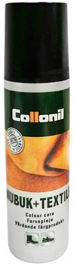 Collonil Nubuk & Textile Colour Care Βερνίκι Παπουτσιών Μαύρο 100ml