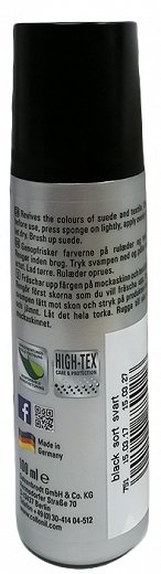 Collonil Nubuk & Textile Colour Care Βερνίκι Παπουτσιών Μαύρο 100ml