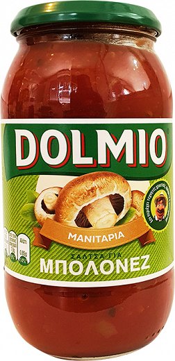 Dolmio Σάλτσα Για Μπολονέζ Με Μανιτάρια 500g