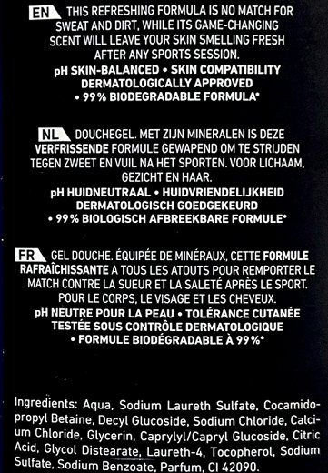 Nivea Men Sport 24h Fresh Effect 3 In 1 Shower Gel 500ml