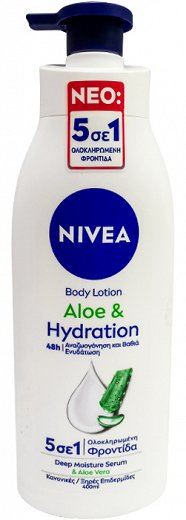 Nivea Aloe & Hydration Body Lotion Normal To Dry Skin 400ml