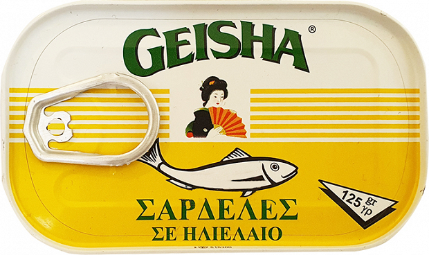 Geisha Σαρδέλες Σε Φυτικό Λάδι 125g