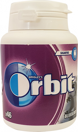 Orbit Blueberry Gums 64g
