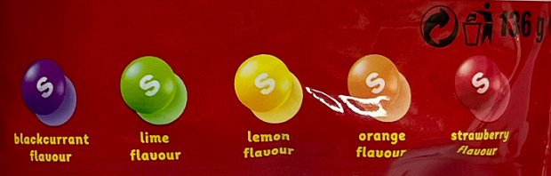 Skittles Fruits 136g