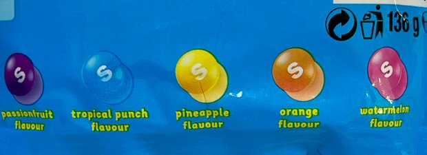 Skittles Tropical 136g