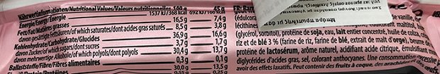 Corny Protein Soft Bar White Chocolate Strawberry No Added Sugar 45g