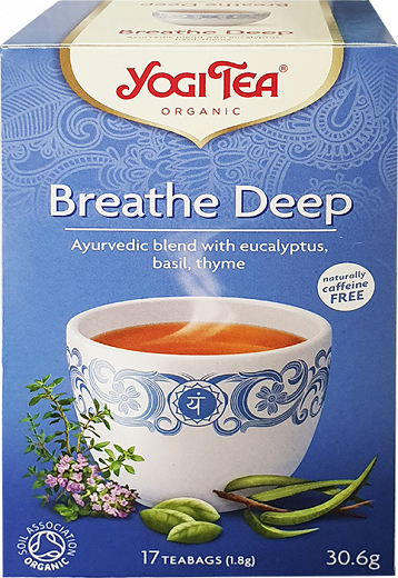 Yogi Tea Organic Breathe Deep 17Pcs