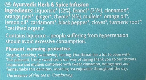 Yogi Tea Organic Throat Comfort 17Τεμ