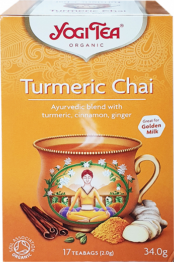 Yogi Tea Organic Turmeric Chai 17Τεμ
