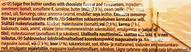 Werthers Original Καραμέλες Σοκολάτα Χωρίς Ζάχαρη 42g