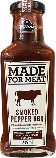 Kuhne Made For Meat Smoked Pepper Bbq 235ml