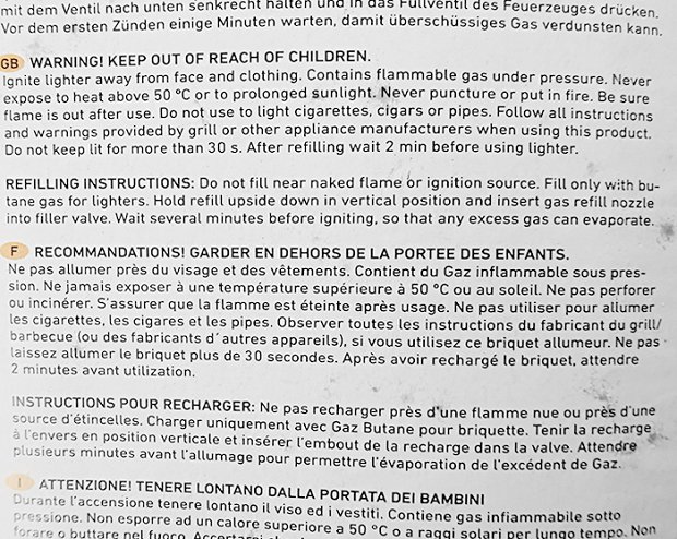 Unilite Αναπτήρας Με Μακρυ Λαιμό 1Τεμ