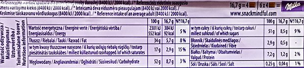 Milka Milk Chocolate With Hazelnut 100g