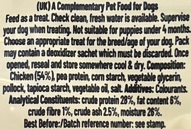Pawsley & Co Good Boy Succulent Chicken Bites 65g