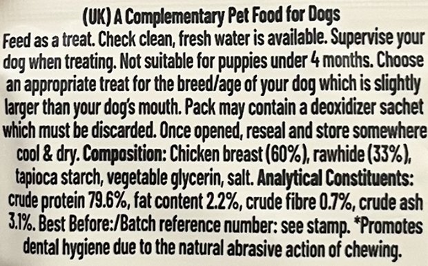 Pawsley & Co Good Boy Chewy Chicken Twists 90g