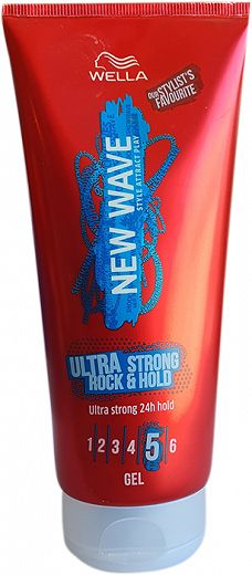 Wella New Wave Ultra Strong Rock & Hold Gel 5 200ml