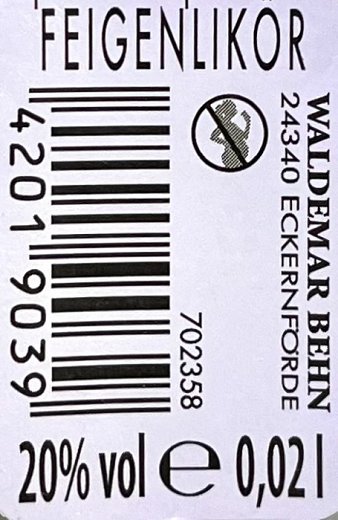 Kleiner Feigling Liqueur Original 20ml