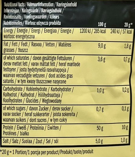 Jack Links Biltong 100% Beef High Protein 20g
