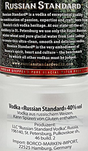Russian Standard Original Βότκα 500ml
