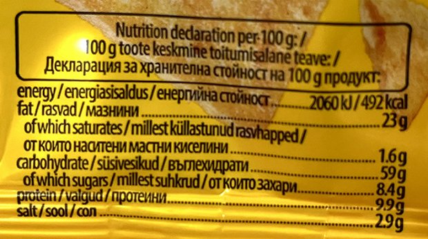 Raxi Crackers Cheese 72g