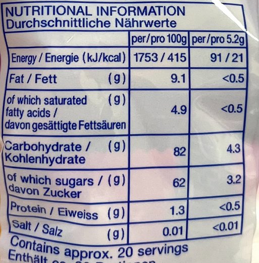 Morinaga Hi Chew Soft Fruit Intensely Chewy Exotic Fruit Mix 100g