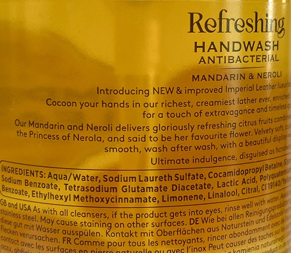 Imperial Leather Refreshing Mandarin & Neroli Κρεμοσάπουνο 500ml