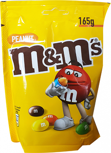 M&Ms Peanut 165g