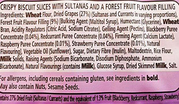 Go Ahead Fruit Slices Φρούτα Δάσους 174g