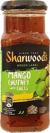 Sharwoods Mango Chutney With Chilli 360g