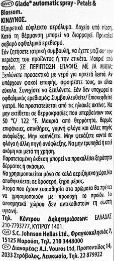 Glade Petals & Blossom Ανταλλακτικό 269ml