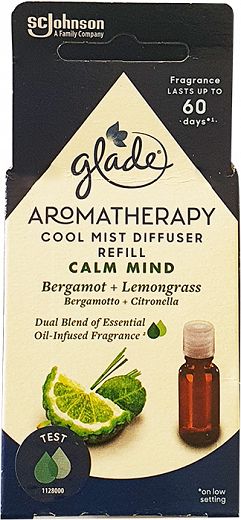 Glade Aromatherapy Cool Mist Diffuser Refill Calm Mind 17,4ml