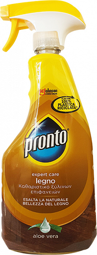 Pronto Wooden Surfaces Cleaning Spray With Aloe Vera 500ml