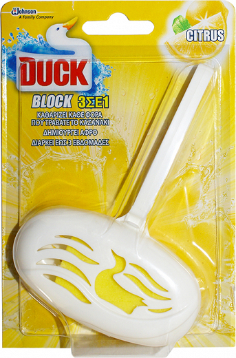 Duck Toilet Refreshner Citrus 40g