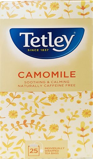 Tetley Herbal Chamomile Tea 25Pcs