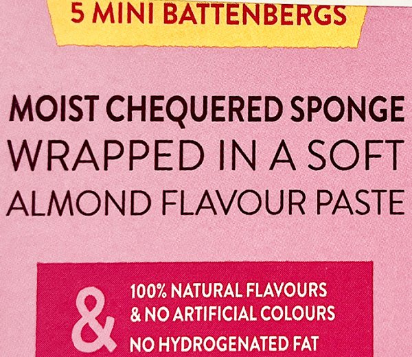 Mr Kipling Mini Battenbergs 5Τεμ 160g