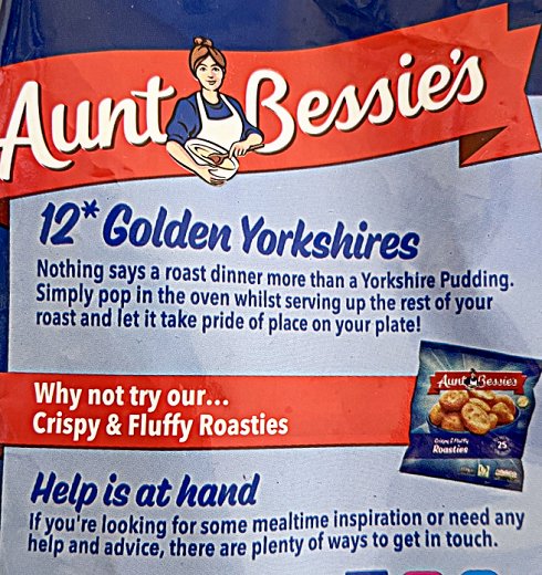 Aunt Bessie's Golden Yorkshires 12Pcs