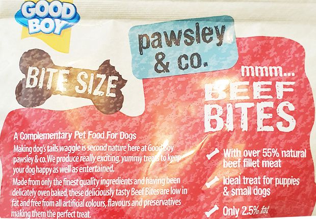 Pawsley & Co Good Boy Beef Bites 65g