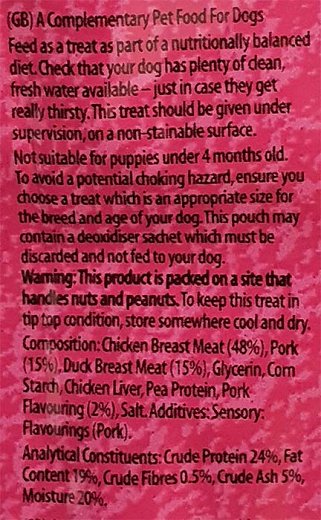 Pawsley & Co Good Boy Succulent Pigs In Blankets 80g