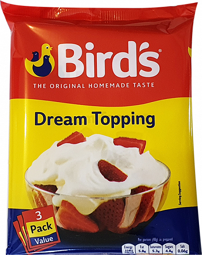Birds Dream Topping Value Pack 3X36g