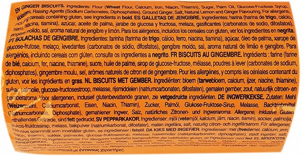 Mcvities Ginger Nuts 250g