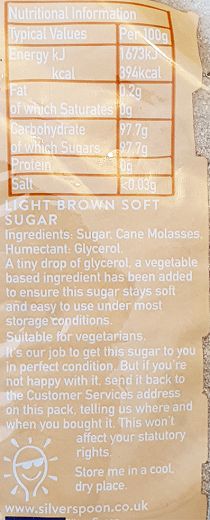 Silver Spoon Light Brown Soft Sugar 500g