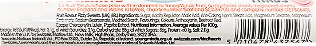 Swizzels Kind Hearts Fizzy Sweets 39g