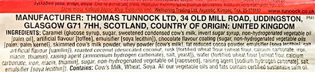Tunnock's Caramel Log 40g