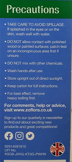 Zoflora Bluebell Woods Disinfectant Liquid 500ml