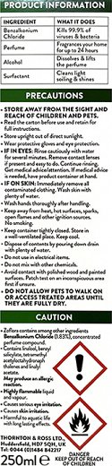 Zoflora Linen Fresh Disinfectant Liquid 250ml